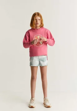 Sudadera Capucha Detalles Print Puff-Scalpers Shop