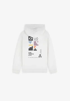 Sudadera Capucha Print Tetris-Scalpers Discount