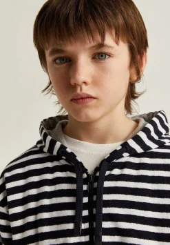 Sudadera Capucha Rayas Cremallera-Scalpers Best Sale