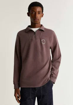 Sudadera Cremallera Cuello-Scalpers Flash Sale