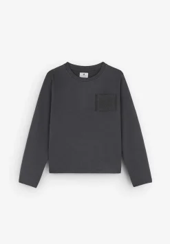 Sudadera Detalle Bolsillo Terry-Scalpers Sale