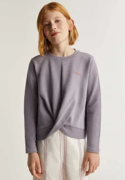 Sudadera Detalle Nudo-Scalpers Online