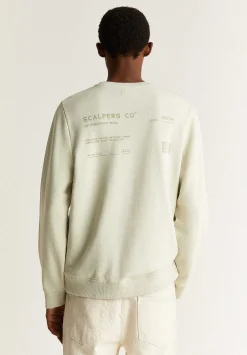 Sudadera Detalle Parche Pecho-Scalpers Cheap