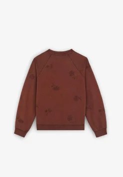 Sudadera Detalle Pespuntes Flores-Scalpers Clearance