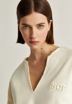 Sudadera Escote Pico-Scalpers Cheap