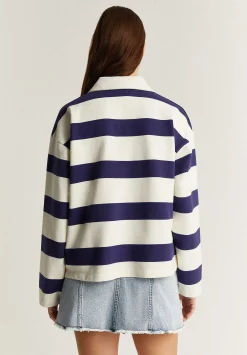 Sudadera Polo Rayas Cordon Cuello-Scalpers Best Sale