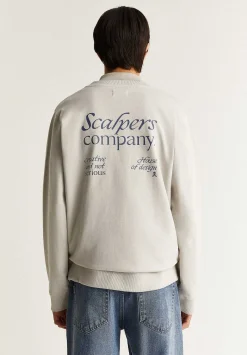 Sudadera Print Contraste-Scalpers Flash Sale