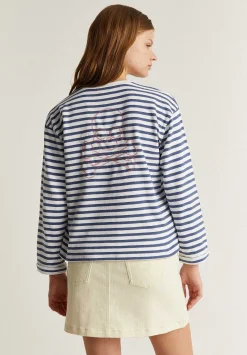 Sudadera Rayas Calavera Contorno-Scalpers Cheap