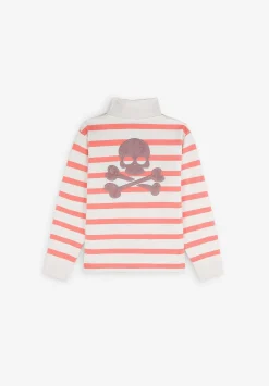 Sudadera Rayas Detalle Cremallera-Scalpers Store