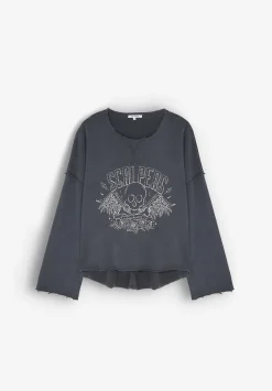 Sudadera Ribetes Deshilachados-Scalpers Best Sale