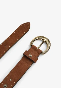 Suede Studs Belt-Scalpers Clearance