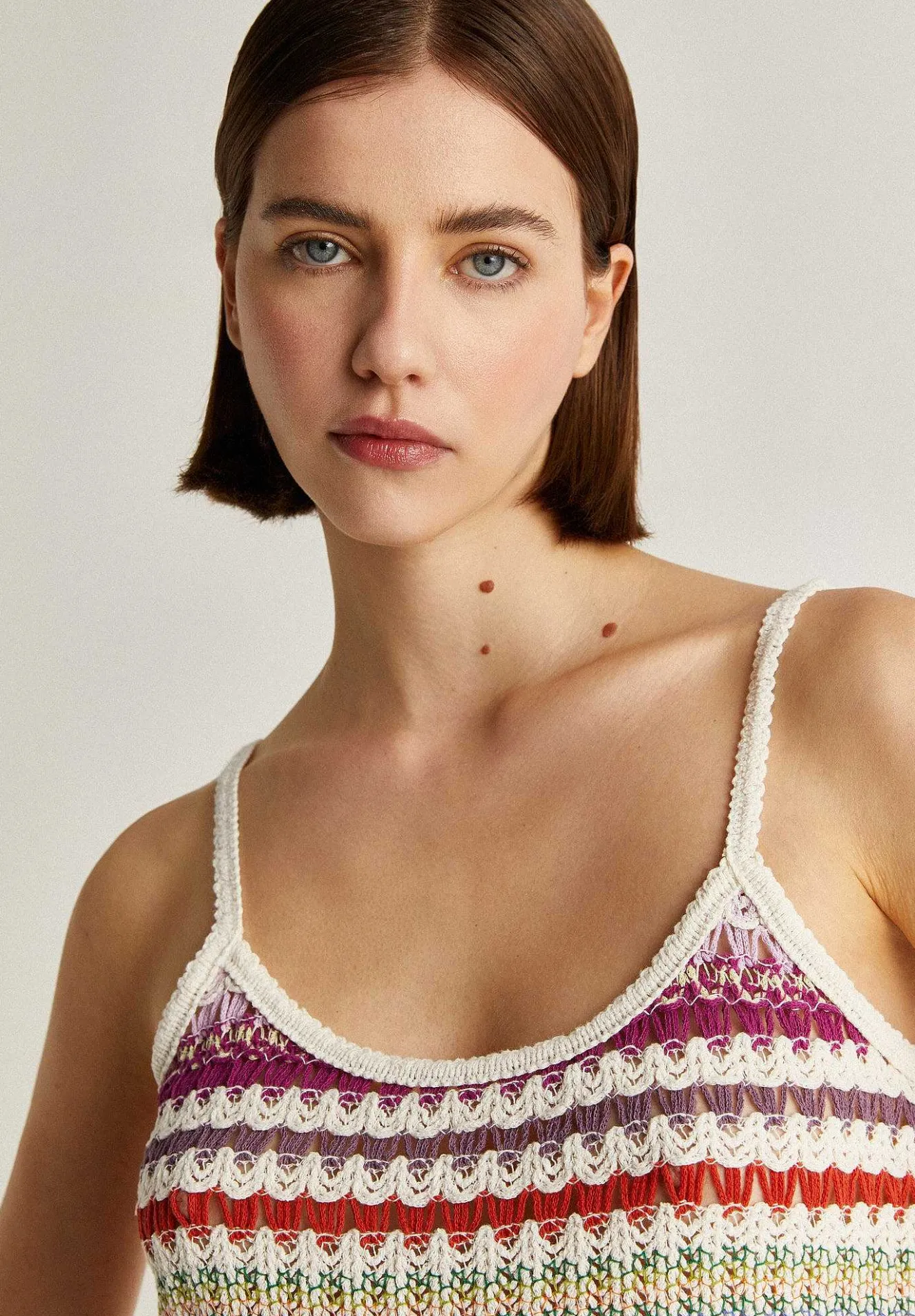Top Crochet Multicolor-Scalpers Best Sale