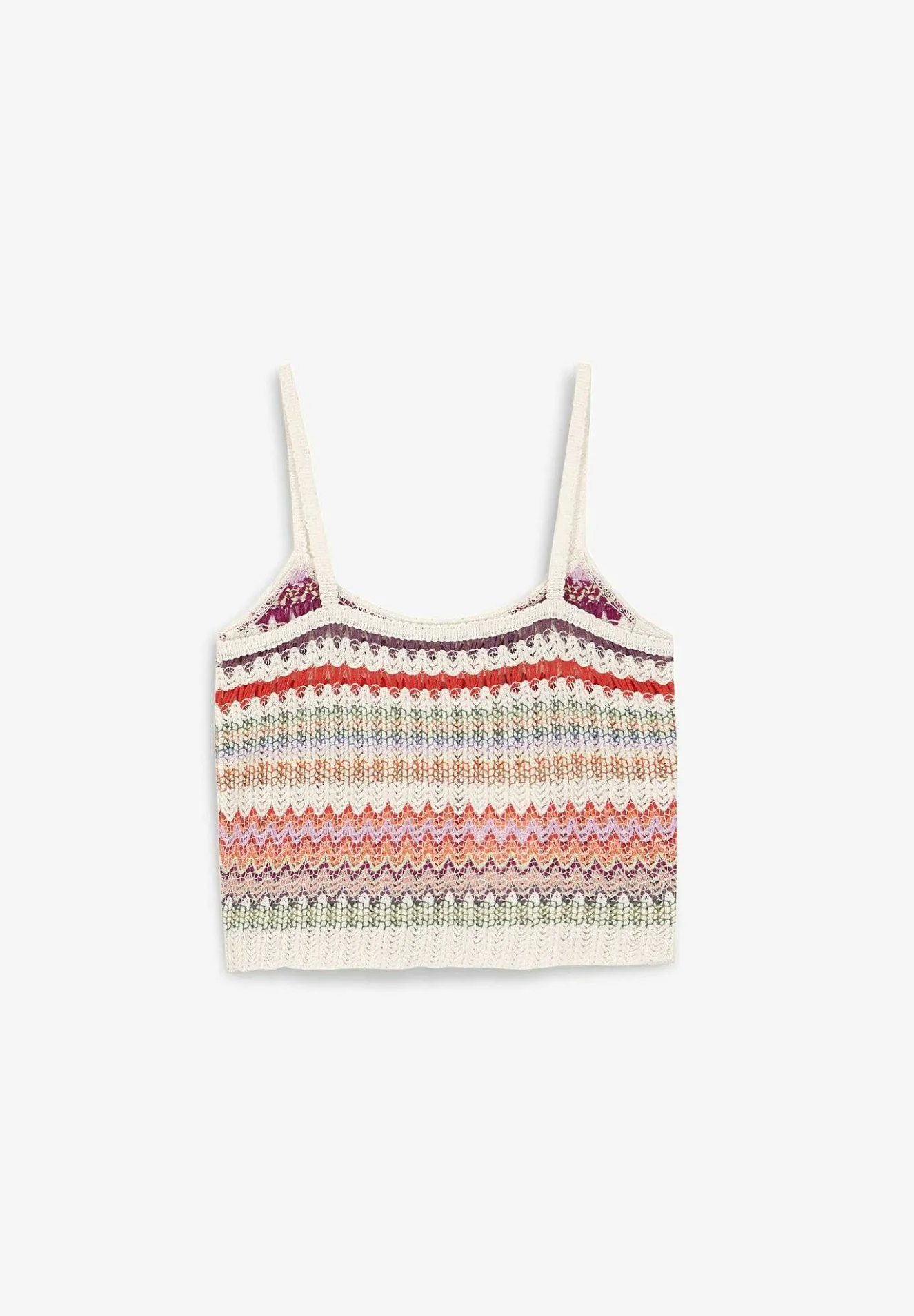 Top Crochet Multicolor-Scalpers Best Sale