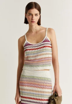 Top Crochet Multicolor-Scalpers Best Sale