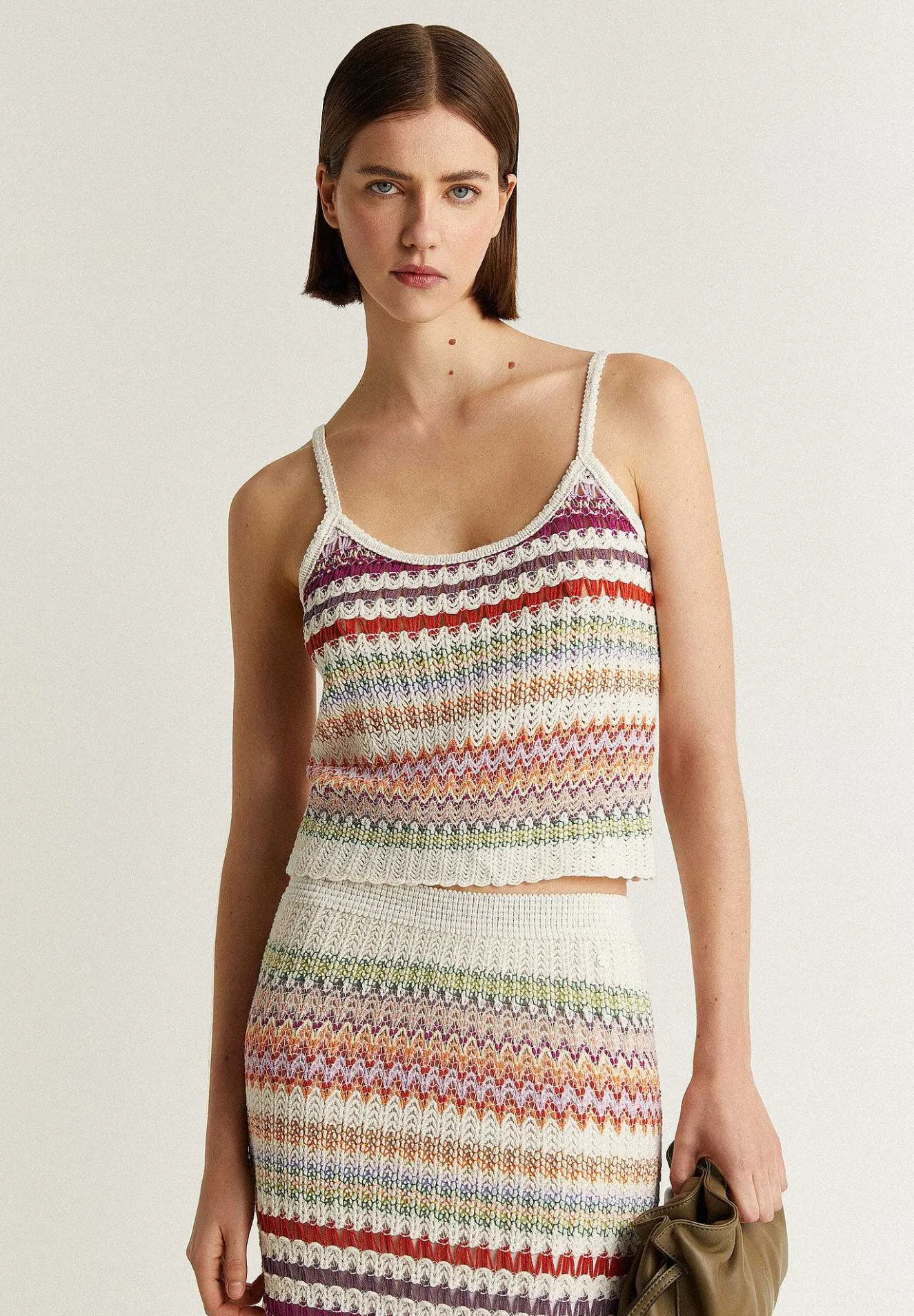 Top Crochet Multicolor-Scalpers Best Sale