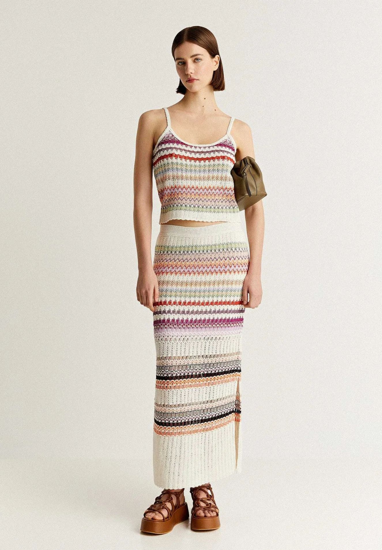 Top Crochet Multicolor-Scalpers Best Sale