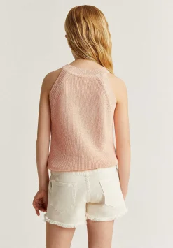 Top Punto Cuello Halter-Scalpers Cheap