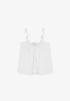 Top Satinado Tirantes-Scalpers Cheap
