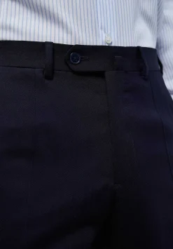 Traje Azul Marino Lana-Scalpers Cheap