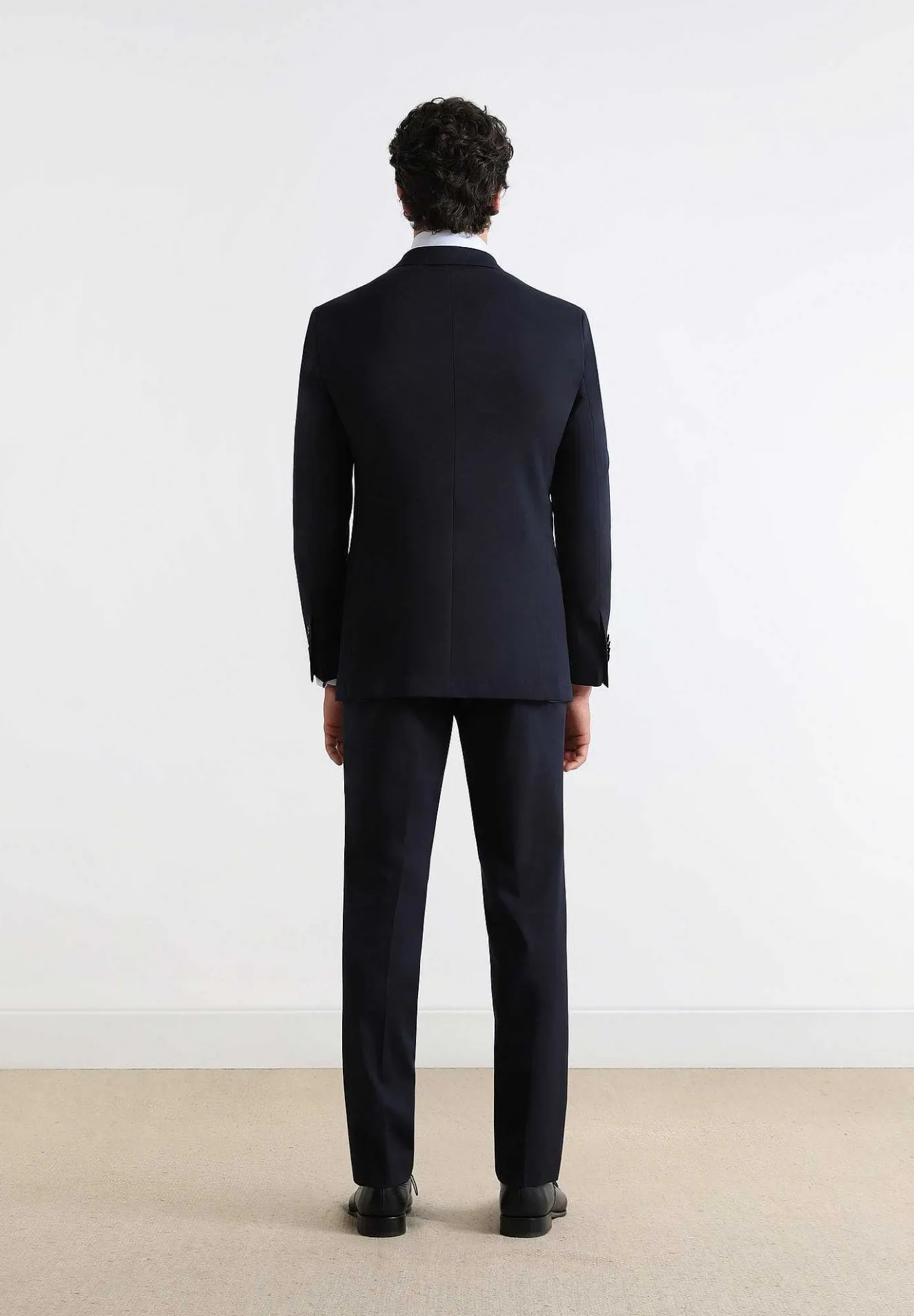Traje Clasico Azul Marino-Scalpers Sale