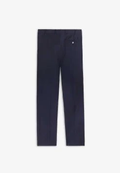 Traje Clasico Lana Azul Marino-Scalpers Cheap