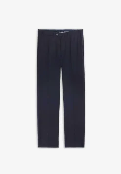Traje Clasico Lana Azul Marino-Scalpers Cheap