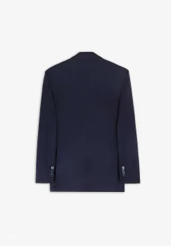 Traje Clasico Lana Azul Marino-Scalpers Cheap