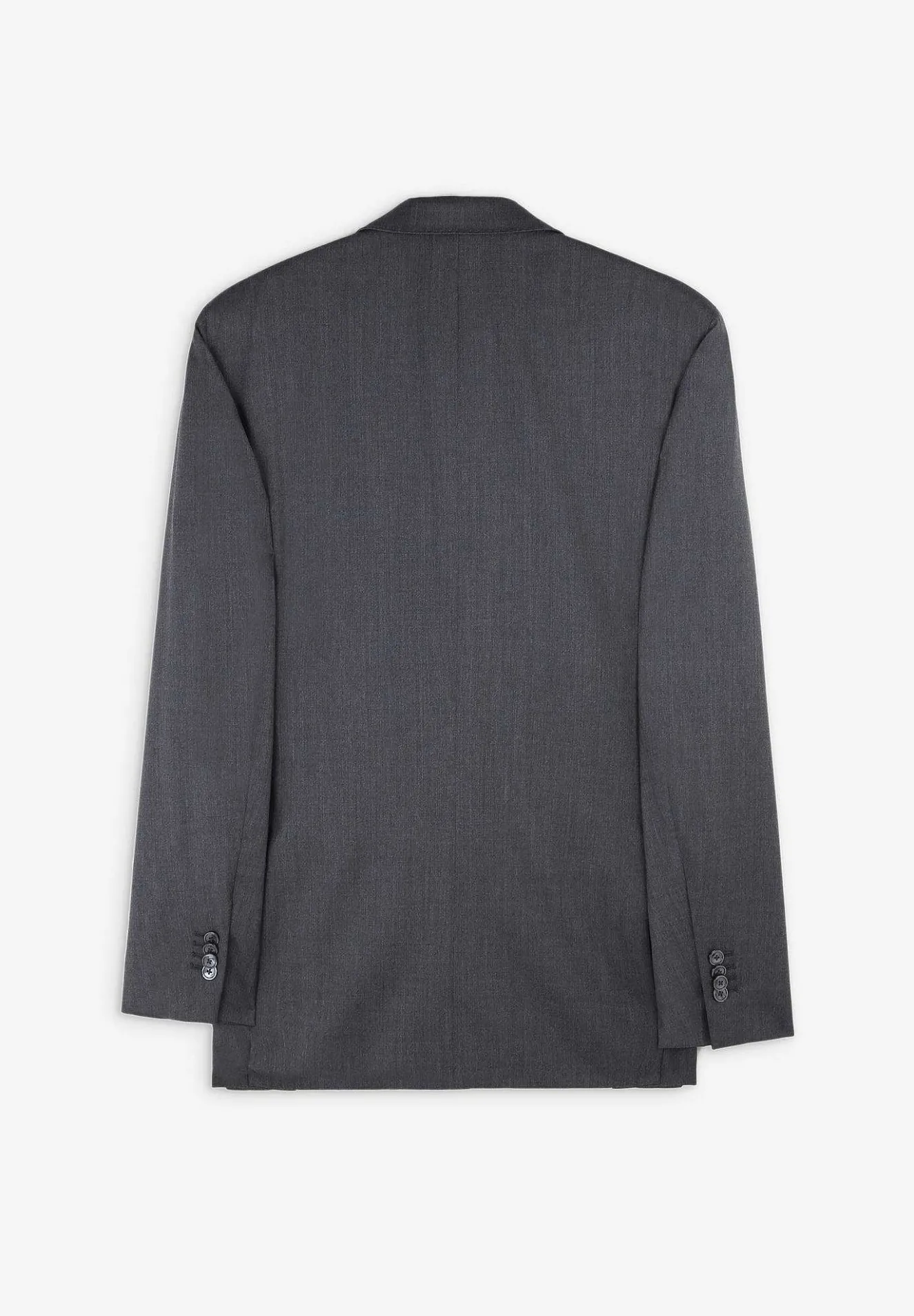 Traje Clasico Lana Gris-Scalpers Cheap