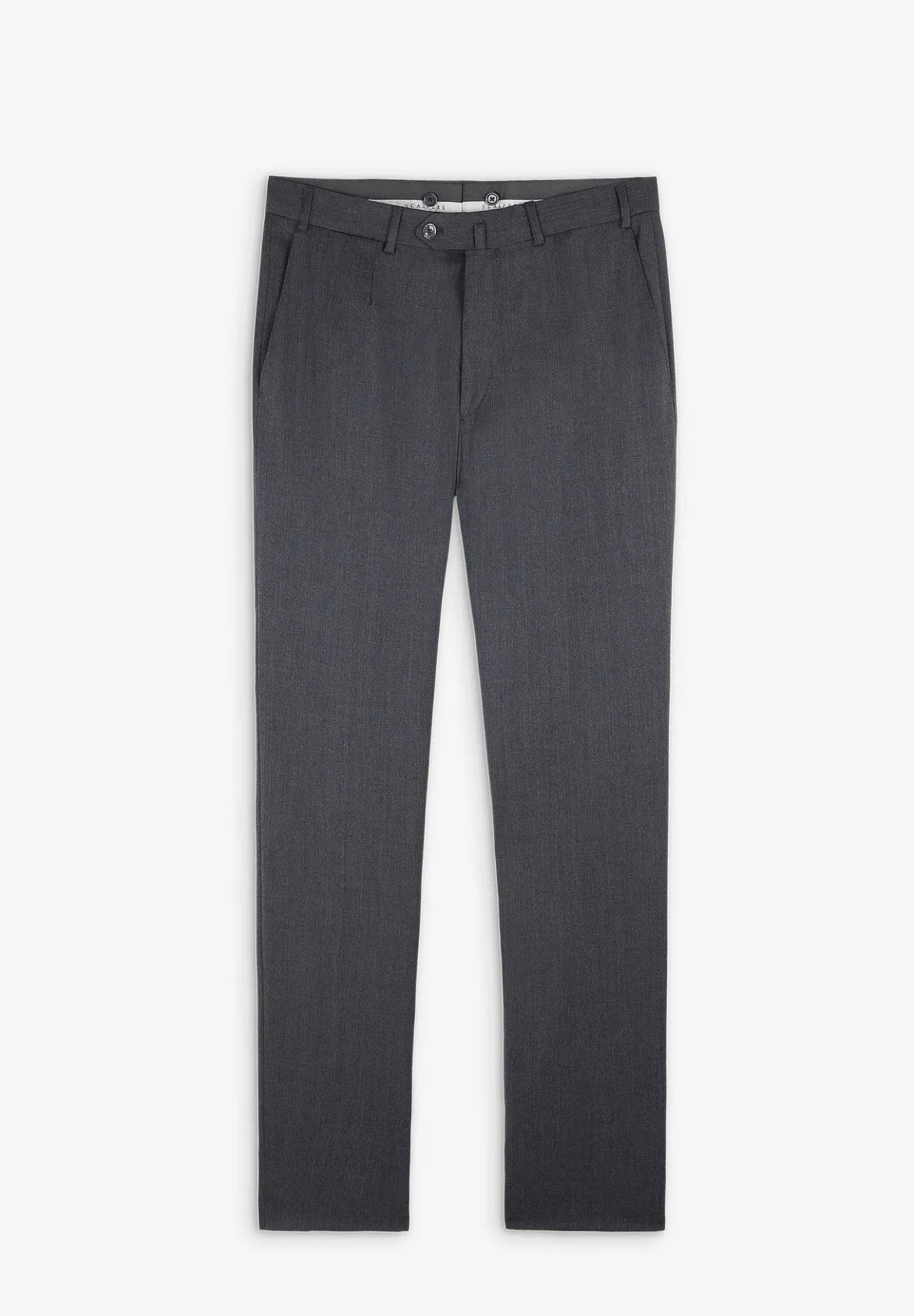Traje Clasico Lana Gris-Scalpers Cheap