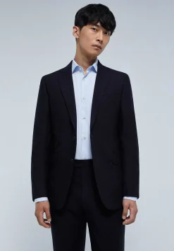 Traje Estructura Azul Marino Lana-Scalpers Best