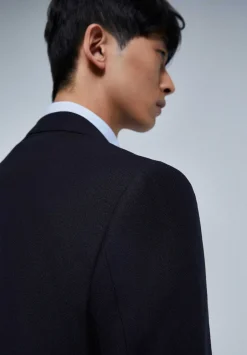 Traje Estructura Azul Marino Lana-Scalpers Best