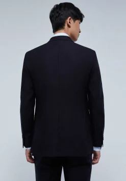 Traje Estructura Azul Marino Lana-Scalpers Best