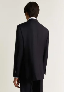 Traje Estructura Azul Marino Lana-Scalpers Cheap