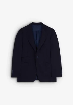 Traje Lana Azul Marino Rayas-Scalpers Online
