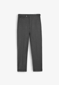 Traje Premium Cuadros Punta De Lanza Gris-Scalpers Best