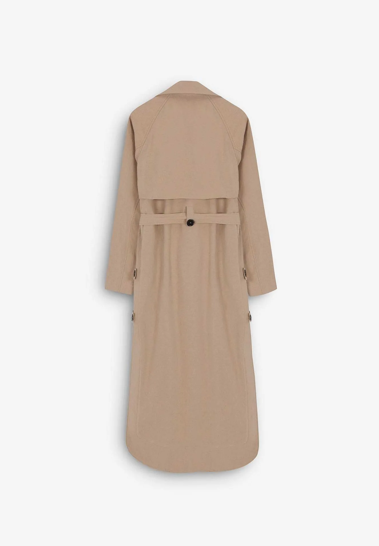 Trench Detalle Abertura Lateral-Scalpers Sale