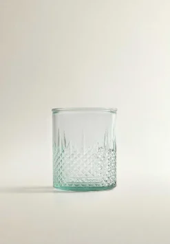 Vaso Cristal Dibujo Relieve-Scalpers Outlet