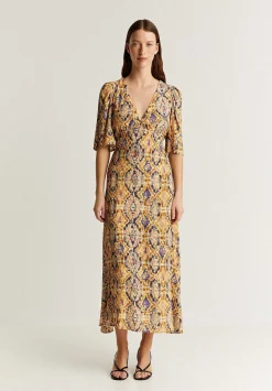 Vestido Midi Abertura Espalda-Scalpers Cheap