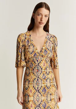 Vestido Midi Abertura Espalda-Scalpers Cheap