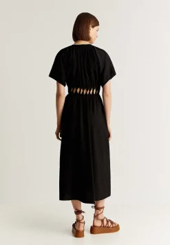 Vestido Midi Aberturas Cintura-Scalpers Best Sale