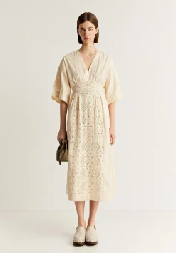 Vestido Midi Bordados-Scalpers Best