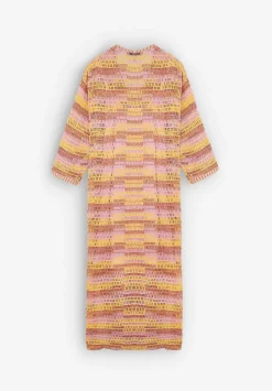 Vestido Midi Crochet Multicolor-Scalpers Sale