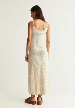 Vestido Midi Crochet Tirantes-Scalpers Shop