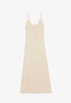 Vestido Midi Crochet Tirantes-Scalpers Shop