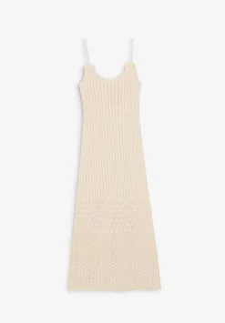 Vestido Midi Crochet Tirantes-Scalpers Shop
