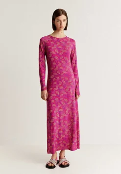 Vestido Midi Detalle Espalda-Scalpers Best
