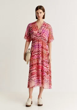 Vestido Midi Etnico-Scalpers Shop