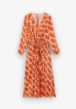 Vestido Midi Etnico Nudo-Scalpers Fashion