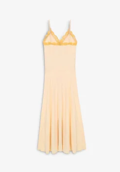 Vestido Midi Lencero Saten-Scalpers Flash Sale