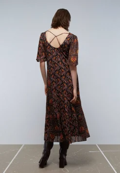Vestido Midi Lurex Detalle Espalda-Scalpers New